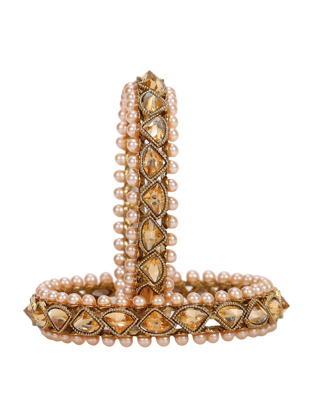 YouBella Jewellery Stylish Gold Plated Bangles for Girls and Women